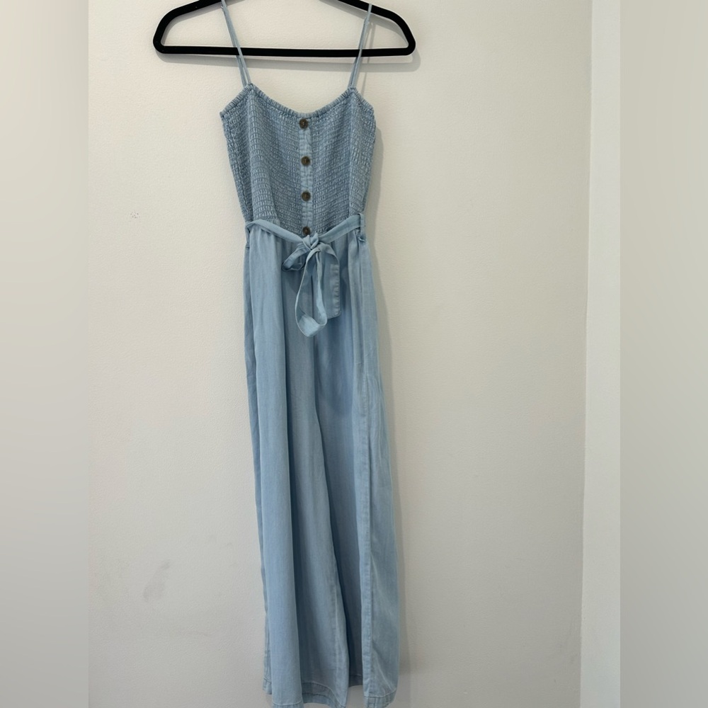 LOVE TREE - Spaghetti Strap Wide Leg Jumpsuit Size M - Picture 14 of 14